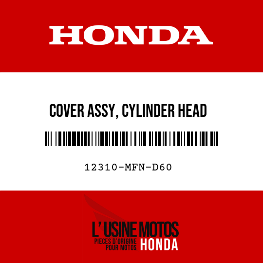 image de 12310-MFN-D60 COVER ASSY, CYLINDER HEAD