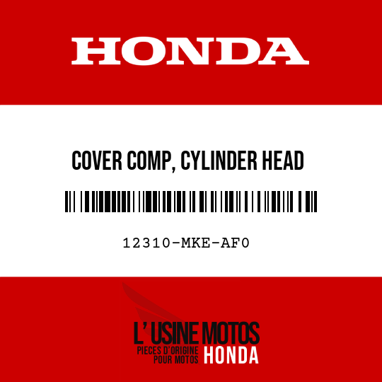 image de 12310-MKE-AF0 COVER COMP, CYLINDER HEAD