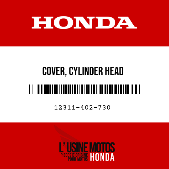 image de 12311-402-730 COVER, CYLINDER HEAD