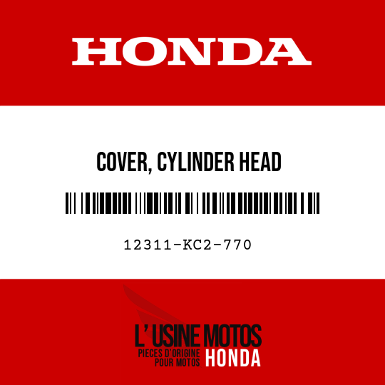 image de 12311-KC2-770 COVER, CYLINDER HEAD