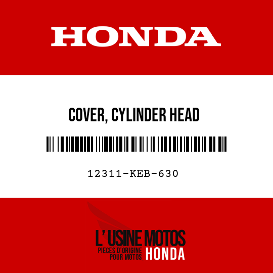 image de 12311-KEB-630 COVER, CYLINDER HEAD