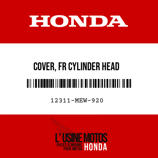 image de 12311-MEW-920 COVER, FR CYLINDER HEAD