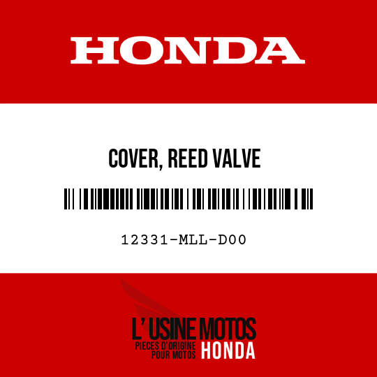 image de 12331-MLL-D00 COVER, REED VALVE