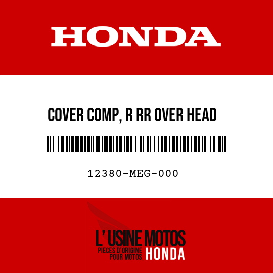image de 12380-MEG-000 COVER COMP, R RR OVER HEAD