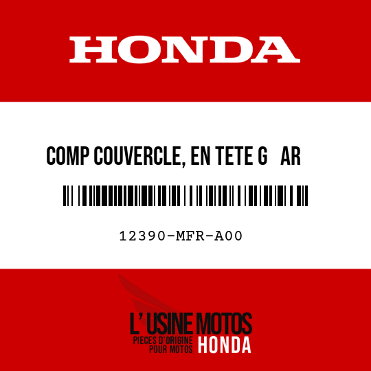 image de 12390-MFR-A00 COMP COUVERCLE, EN TETE G   AR