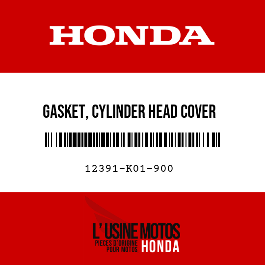 image de 12391-K01-900 GASKET, CYLINDER HEAD COVER