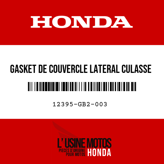 image de 12395-GB2-003 GASKET DE COUVERCLE LATERAL CULASSE G (NIPPON LEAKLESS)