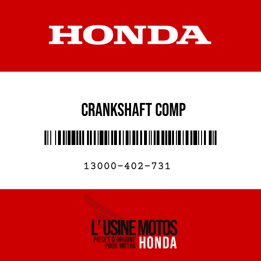 image de 13000-402-731 CRANKSHAFT COMP