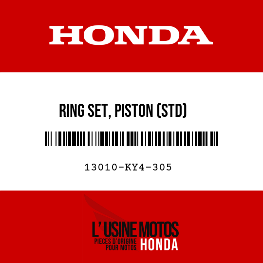 image de 13010-KY4-305 RING SET, PISTON (STD)