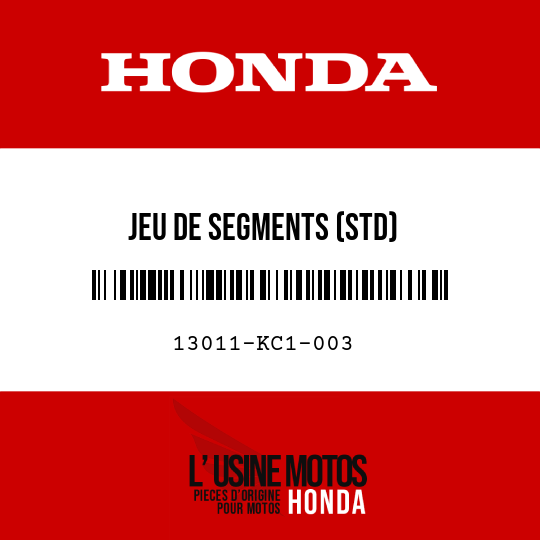 image de 13011-KC1-003 JEU DE SEGMENTS (STD)