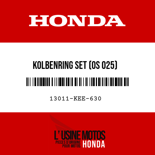 image de 13011-KEE-630 KOLBENRING SET (OS 025)
