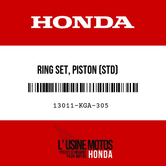 image de 13011-KGA-305 RING SET, PISTON (STD)