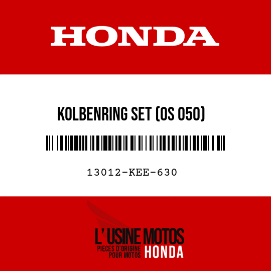 image de 13012-KEE-630 KOLBENRING SET (OS 050)