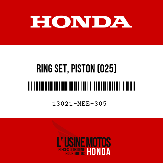 image de 13021-MEE-305 RING SET, PISTON (025)