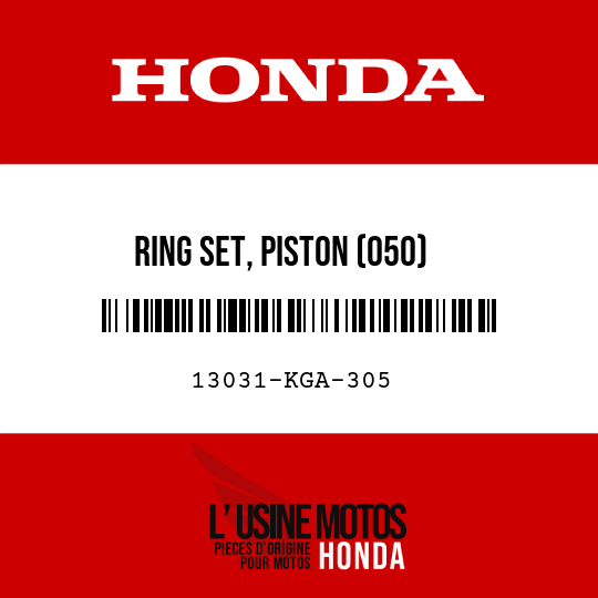 image de 13031-KGA-305 RING SET, PISTON (050)