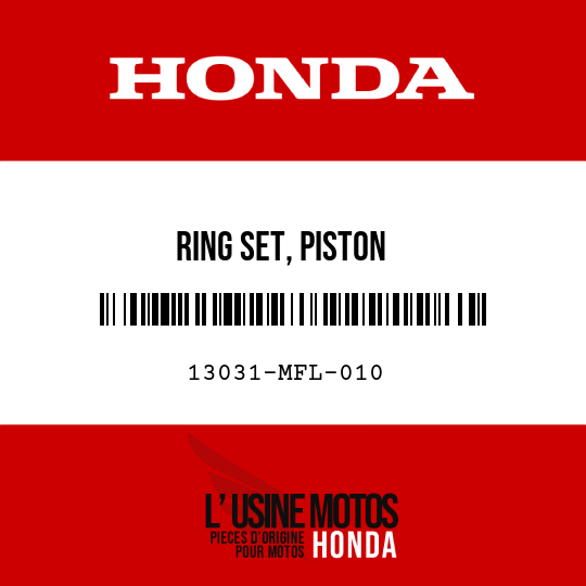 image de 13031-MFL-010 RING SET, PISTON