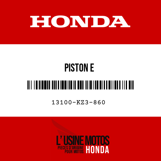 image de 13100-KZ3-860 PISTON E