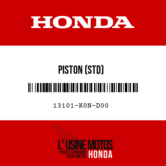 image de 13101-K0N-D00 PISTON (STD)
