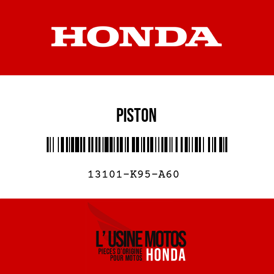 image de 13101-K95-A60 PISTON