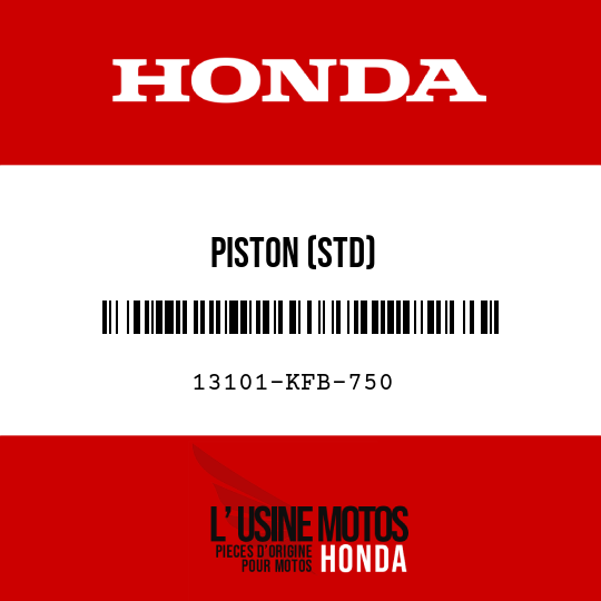 image de 13101-KFB-750 PISTON (STD)