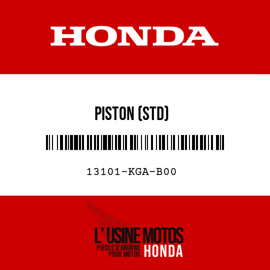 image de 13101-KGA-B00 PISTON (STD)