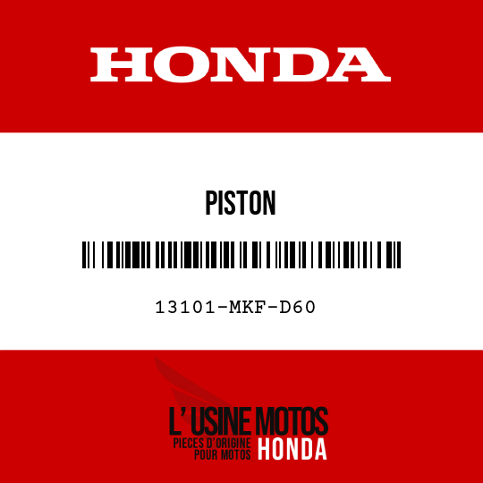image de 13101-MKF-D60 PISTON