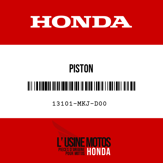image de 13101-MKJ-D00 PISTON