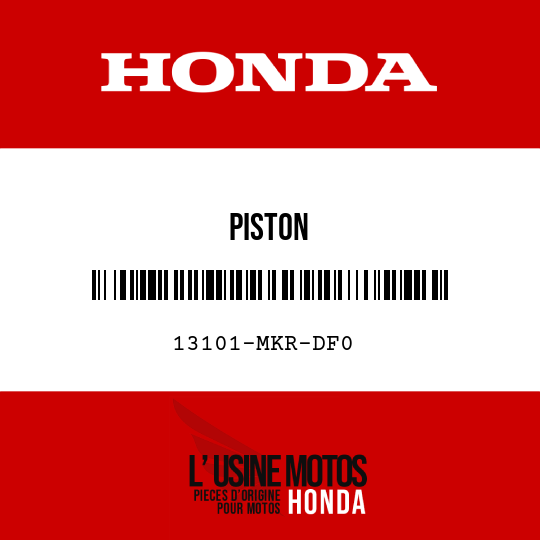 image de 13101-MKR-DF0 PISTON