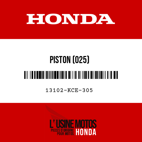 image de 13102-KCE-305 PISTON (025)