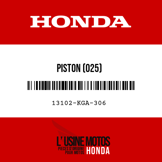 image de 13102-KGA-306 PISTON (025)
