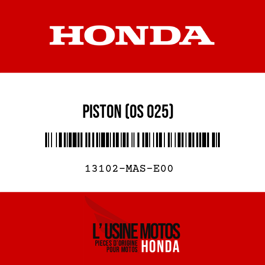 image de 13102-MAS-E00 PISTON (OS 025)