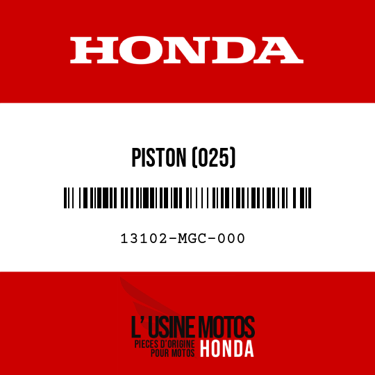 image de 13102-MGC-000 PISTON (025)