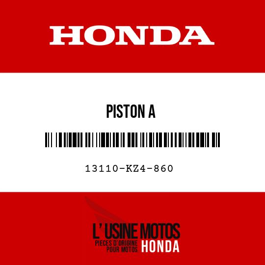 image de 13110-KZ4-860 PISTON A