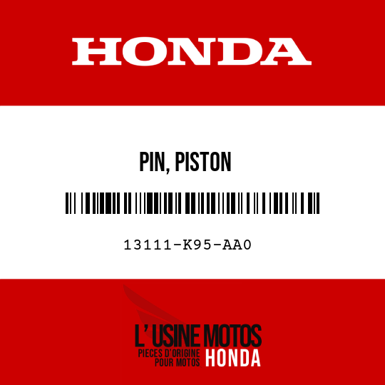 image de 13111-K95-AA0 PIN, PISTON