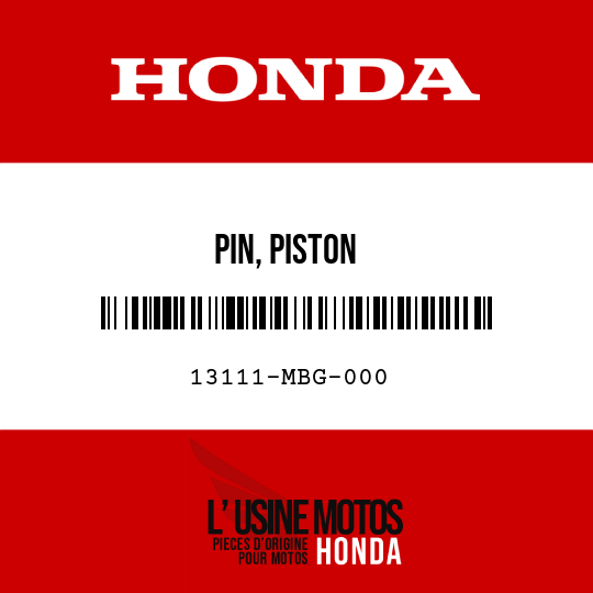 image de 13111-MBG-000 PIN, PISTON