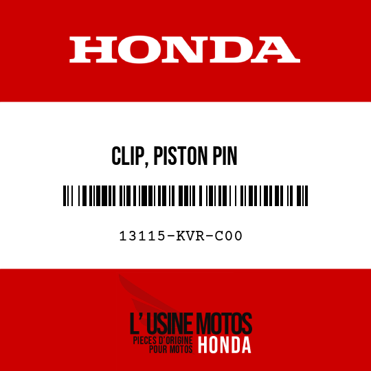 image de 13115-KVR-C00 CLIP, PISTON PIN