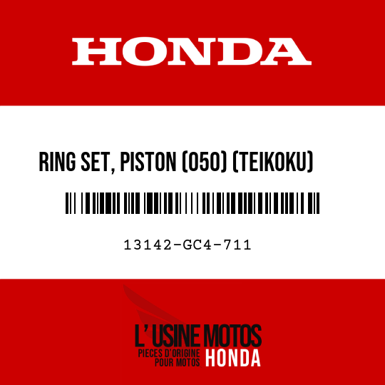 image de 13142-GC4-711 RING SET, PISTON (050) (TEIKOKU)