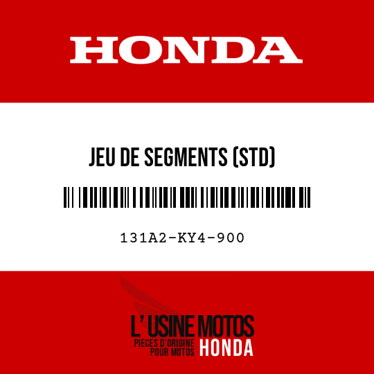 image de 131A2-KY4-900 JEU DE SEGMENTS (STD)