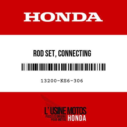 image de 13200-KS6-306 ROD SET, CONNECTING