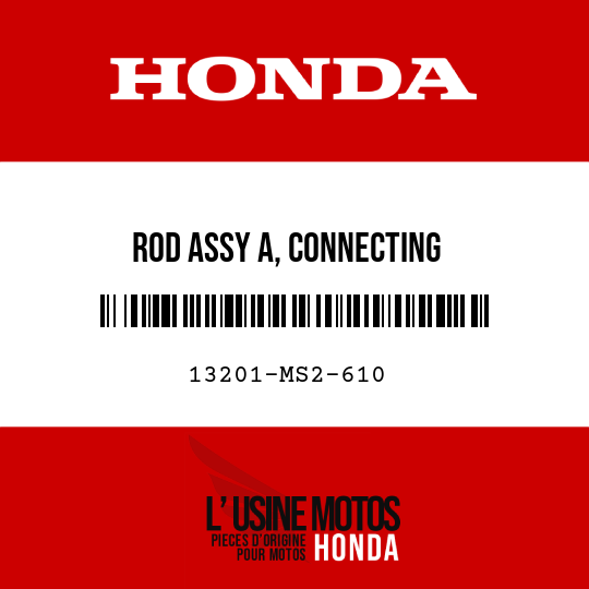 image de 13201-MS2-610 ROD ASSY A, CONNECTING
