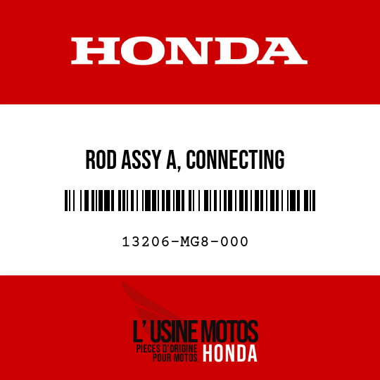 image de 13206-MG8-000 ROD ASSY A, CONNECTING
