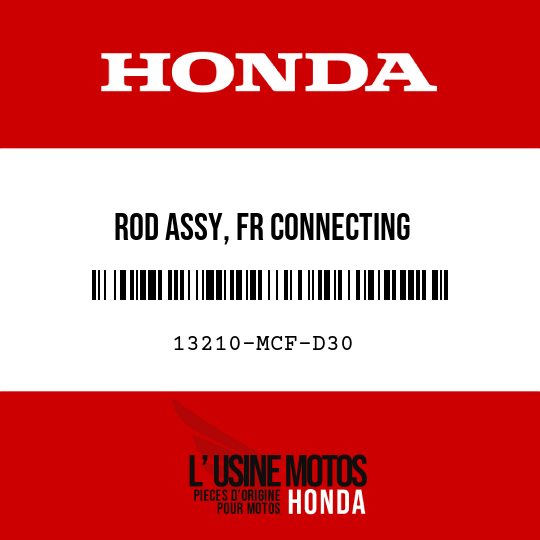 image de 13210-MCF-D30 ROD ASSY, FR CONNECTING