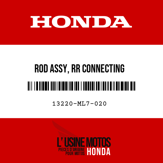 image de 13220-ML7-020 ROD ASSY, RR CONNECTING