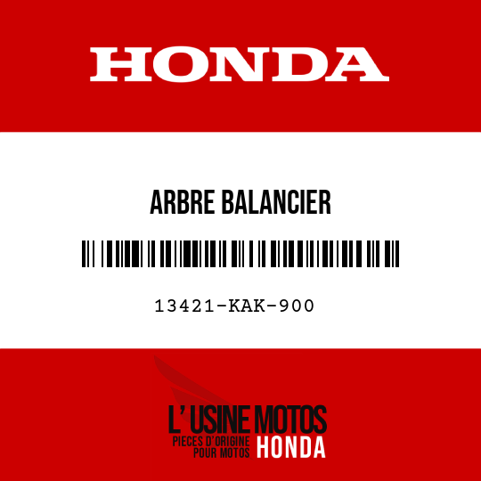 image de 13421-KAK-900 ARBRE BALANCIER