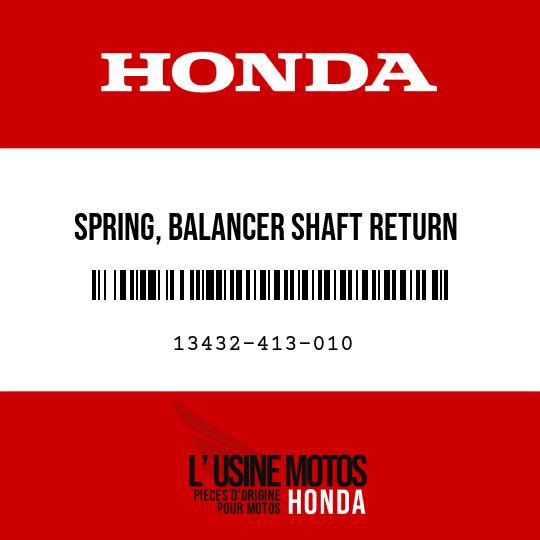 image de 13432-413-010 SPRING, BALANCER SHAFT RETURN