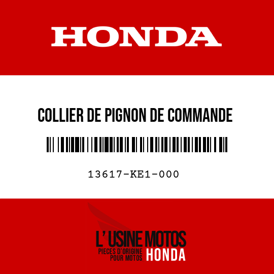 image de 13617-KE1-000 COLLIER DE PIGNON DE COMMANDE