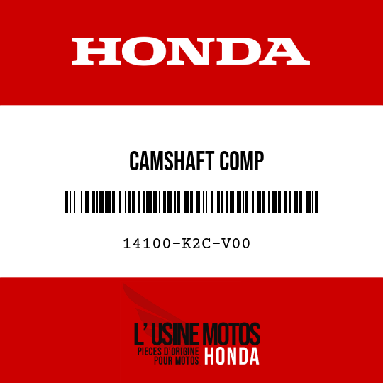 image de 14100-K2C-V00 CAMSHAFT COMP