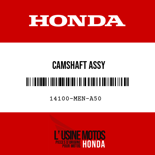 image de 14100-MEN-A50 CAMSHAFT ASSY