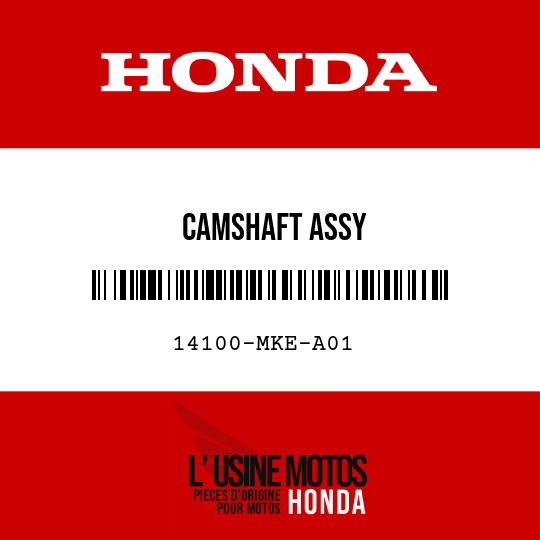 image de 14100-MKE-A01 CAMSHAFT ASSY