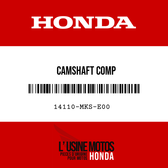 image de 14110-MKS-E00 CAMSHAFT COMP